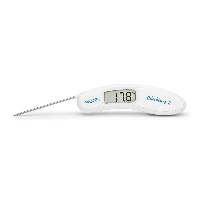 Hanna Instruments HI-151 Checktemp4® High accuracy white folding thermometer