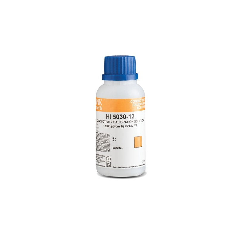 Hanna Instruments HI-5030-12 Conductivity Solution 12880 uS/cm, 120 mL