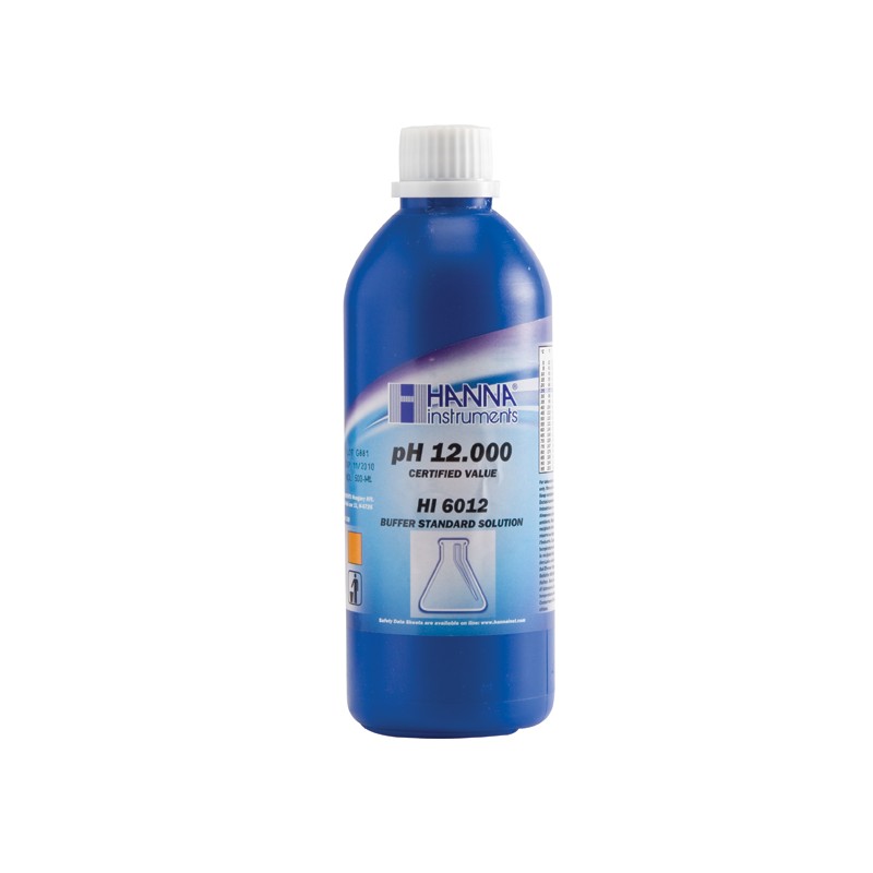 Hanna Instruments HI-6012 pH12.000 Millesimal Buffer Solution, 500ml