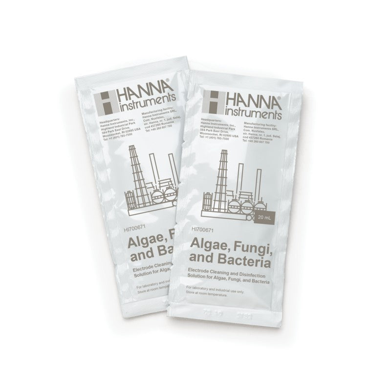 Hanna Instruments HI-700671P Cleaning and Disinfection Solution for Algae, Fungi and Bacteria