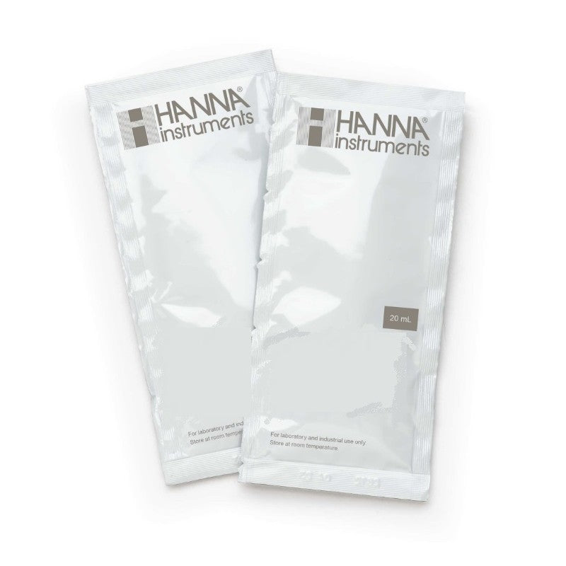Hanna Instruments HI-70300P Storage solution sachets for pH and ORP electrodes, 25 x 20mL