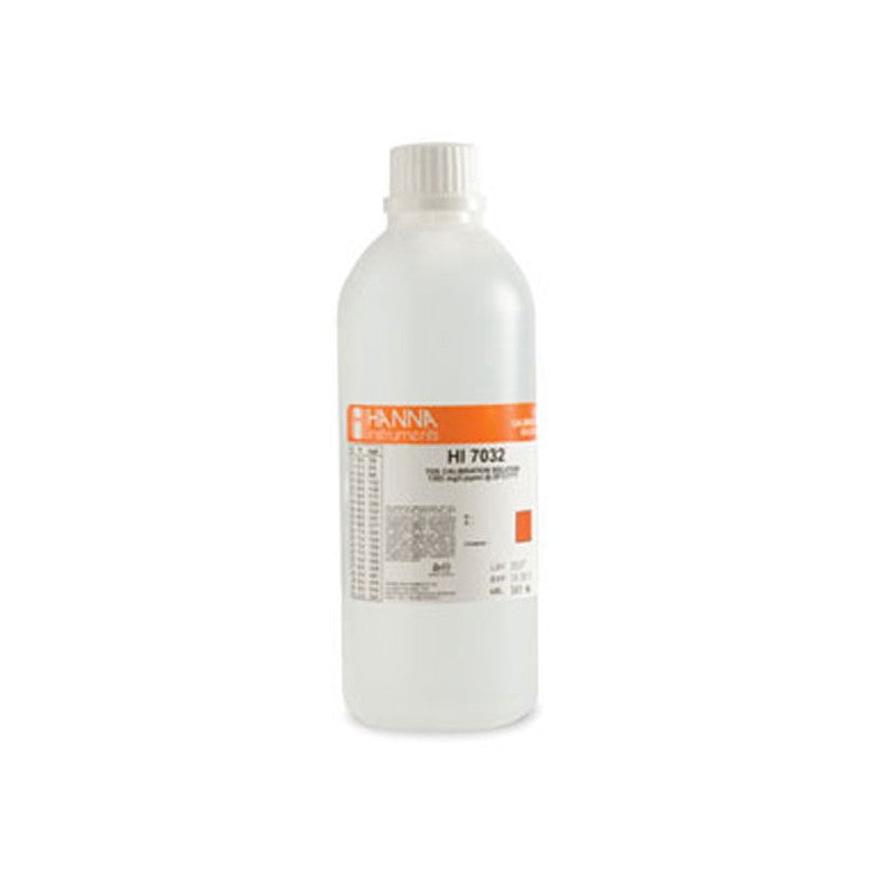 Hanna Instruments HI-7032L 1382ppm TDS Solution, 500mL