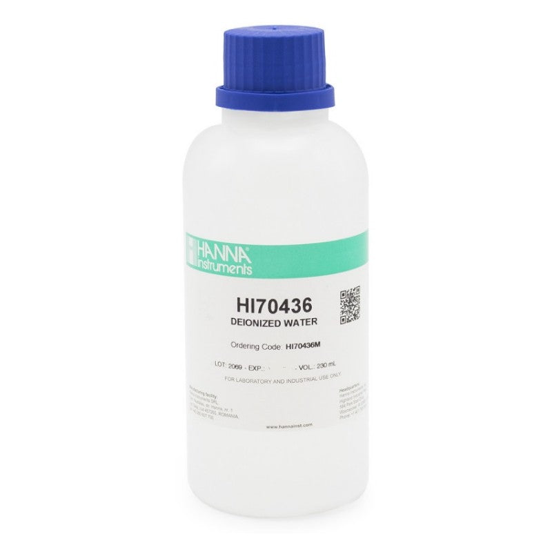 Hanna Instruments HI-70436M Deionised water, 230mL