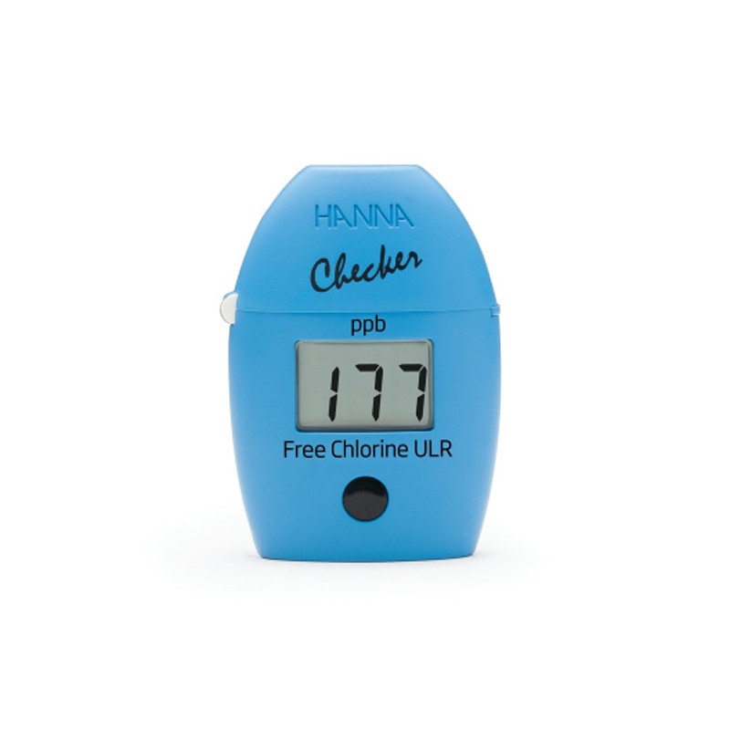 Hanna Insturments HI-762 Ultra Low Range Free Chlorine Handheld Colorimeter, Checker®HC(with 25 tests)