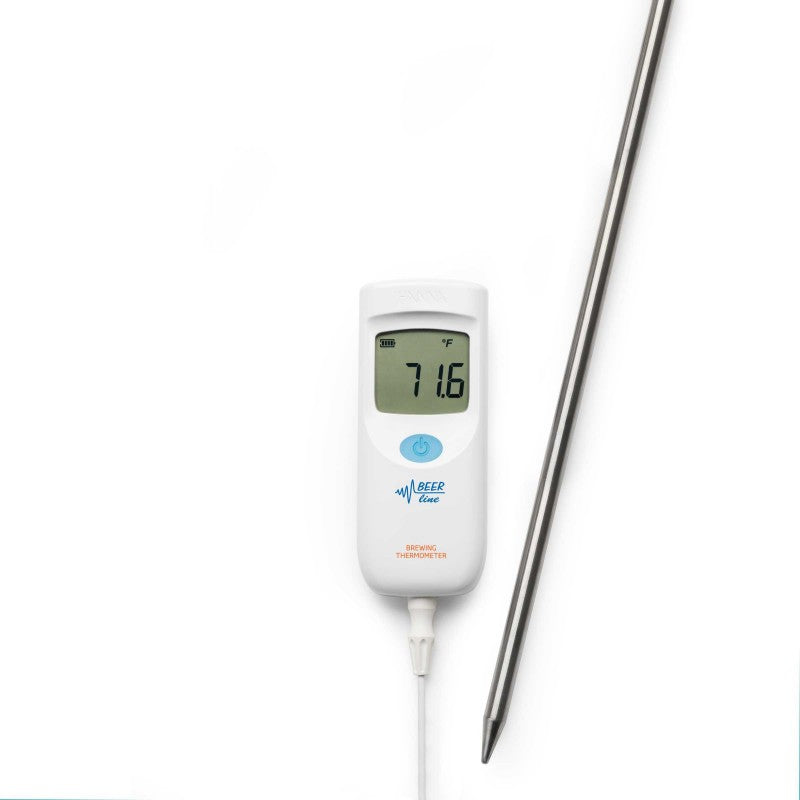 Hanna Instruments HI-935012 Portable Beer Thermometer with 1m Probe