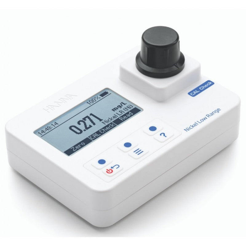 Hanna Instruments HI-97740 Nickel LR photometer: Range 0.000 to 1.000 mg/L
