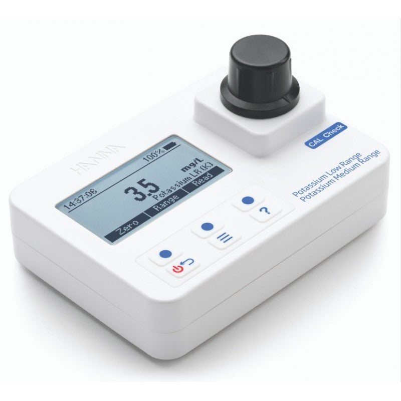 Hanna Instruments HI-97750 Potassium photometer: Range 0.00 to 10.0 mg/L