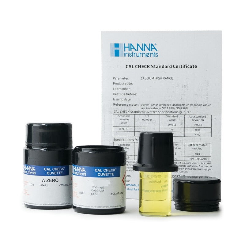 Hanna Instruments HI-97752-11 Cal Check Standards for Calcium