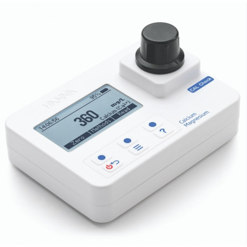 Hanna Instruments HI-97752 Calcium and magnesium photometer: Range: Ca: 0 to 400 mg/L, Mg: 0 to 150 mg/L