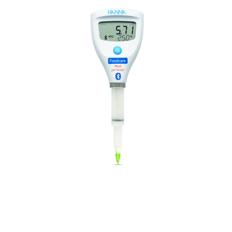 Hanna Instruments HI-9810452 HALO2 Wireless pH Tester for Meat with built-in specialised electrode and temperature sensor