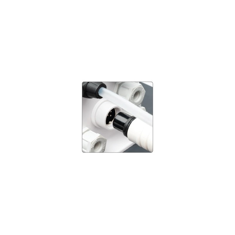 Hanna Instruments HI-981413-10 GroLine Nutrient dosing system with HI-30033 conductivity probe EC/TDS/Temp & in-line mounting kit