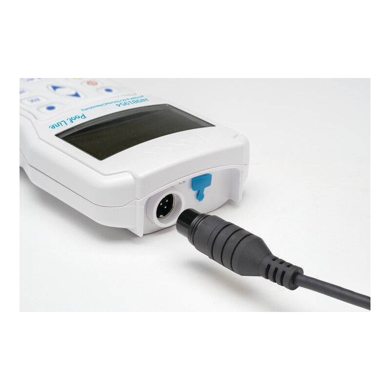 Hanna Instruments HI-981954 Pool Line pH/EC/ ORP multiparameter portable meter supplied with HI-7698195 probe with 4 meter cable