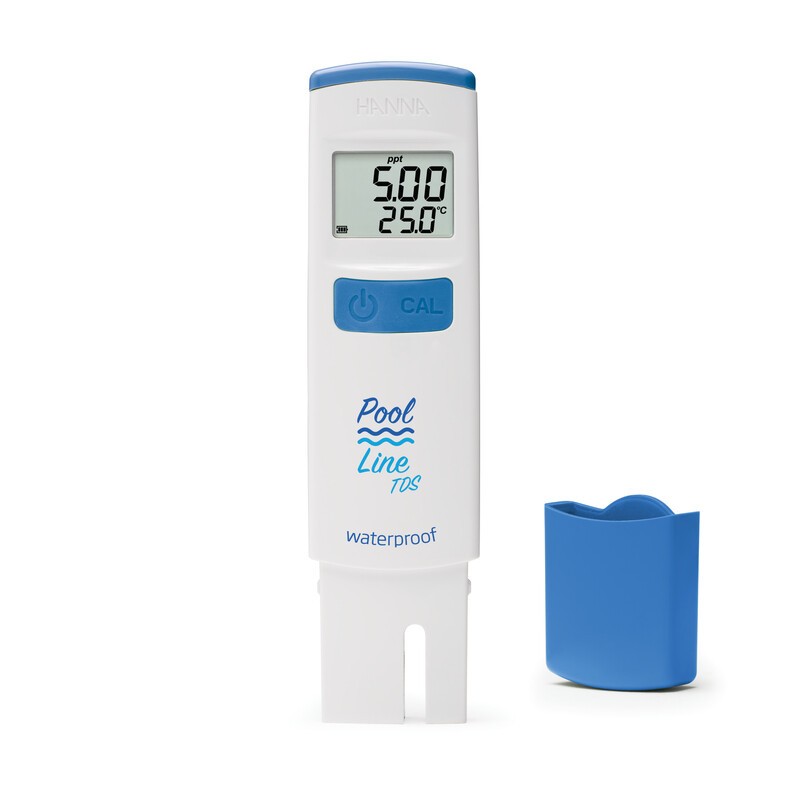 Hanna Instruments HI-983024 Pool Line TDS Tester with amperometric graphite electrode