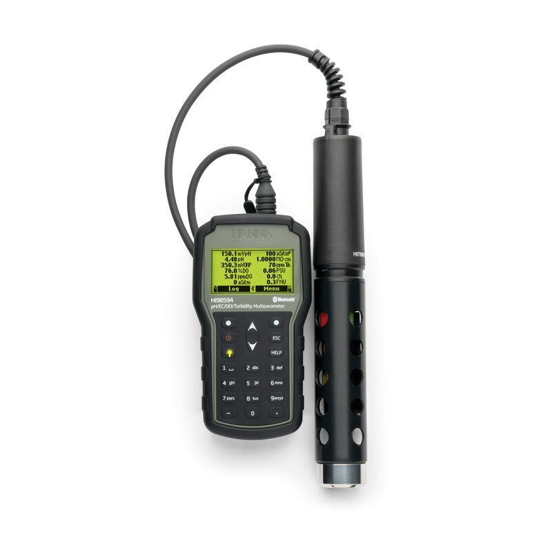 Hanna Instruments HI-98594 Multiparameter Meter with Bluetooth Connectivity