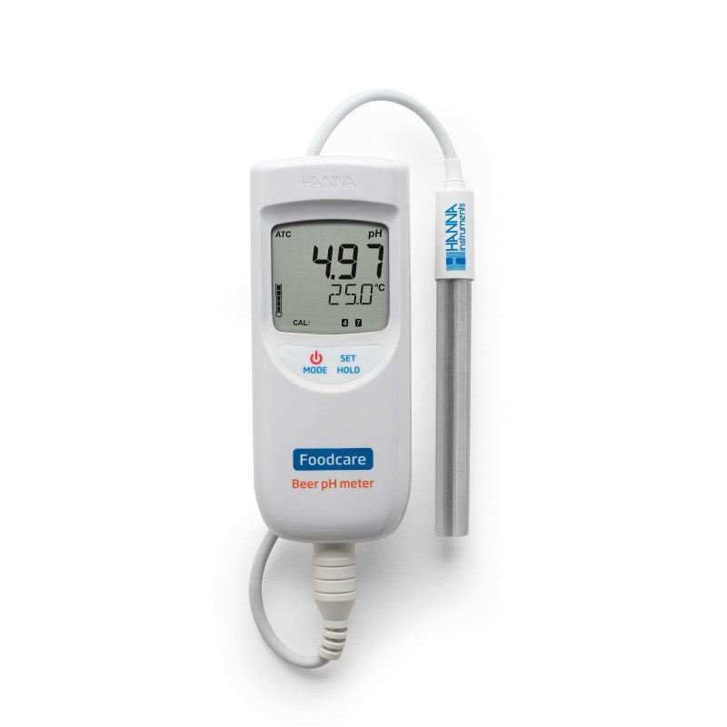 Hanna Instruments HI-99151 Portable pH Meter for Beer Analysis