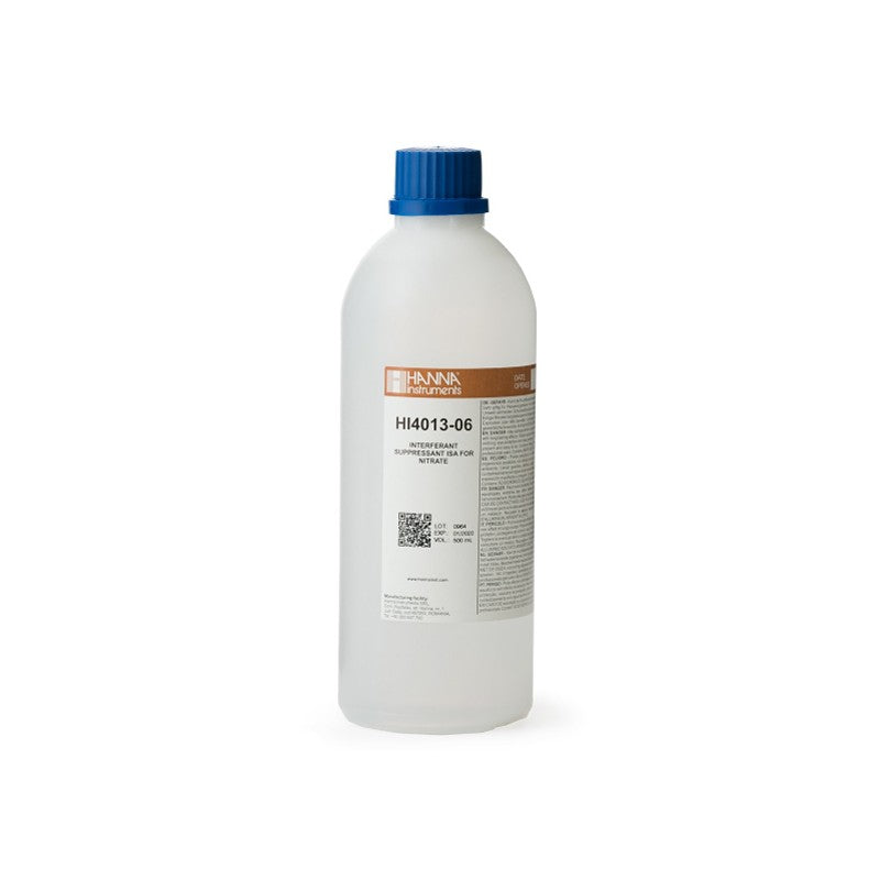 Hanna Instruments HI-4013-06 Interferent suppressant ISA for Nitrate ISE electrode, 500 ml