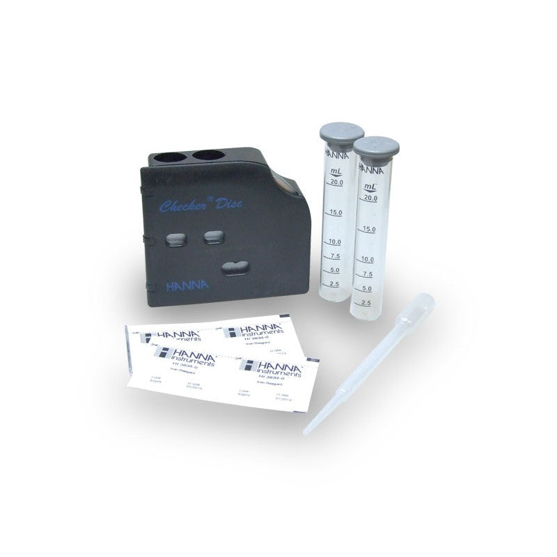 Hanna Instruments HI-38039 Iron Checker Disc, (Fe2+ & Fe3+) - Range (0.00-1.00 mg/L)