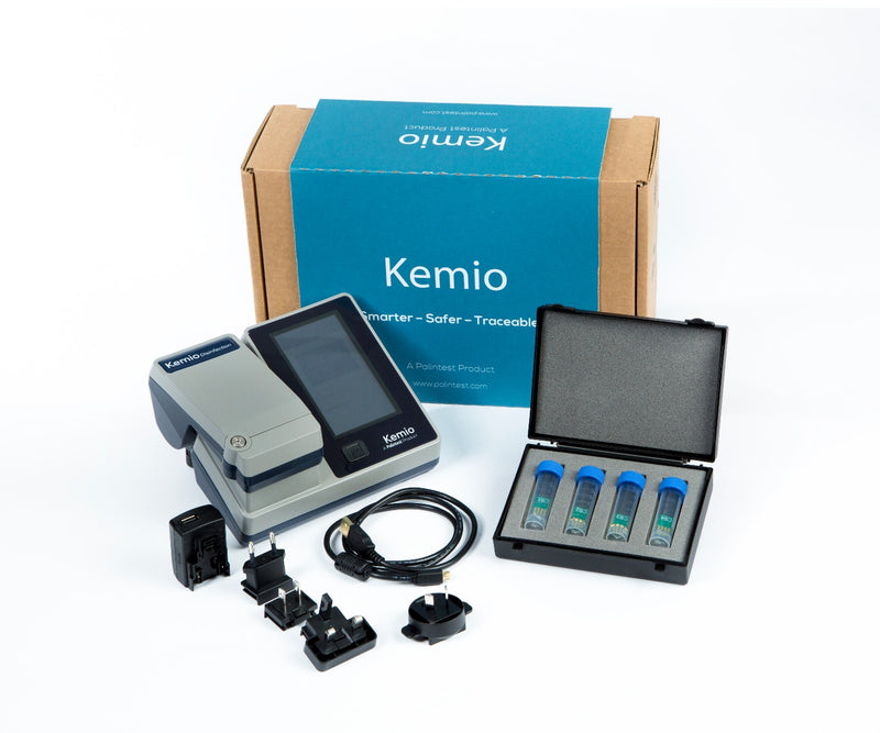Palintest Kemio Multi Hard Case Kit (Lead, Cadmium, Copper, Bromine, Chlorine, Chlorine Dioxide, Chlorite, Arsenic and Peracetic Acid)