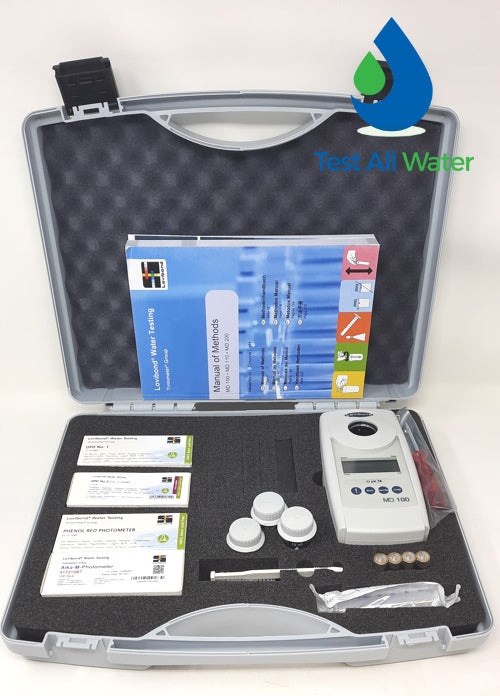 Lovibond MD100 Photometer Chlorine, pH & Alkalinity-m