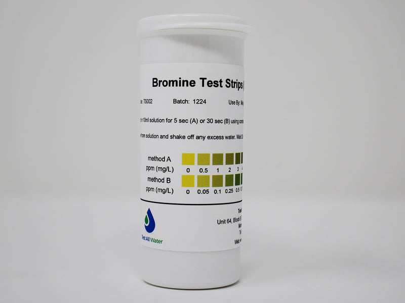 Bromine Test Strips [0-5ppm] (50Pk)