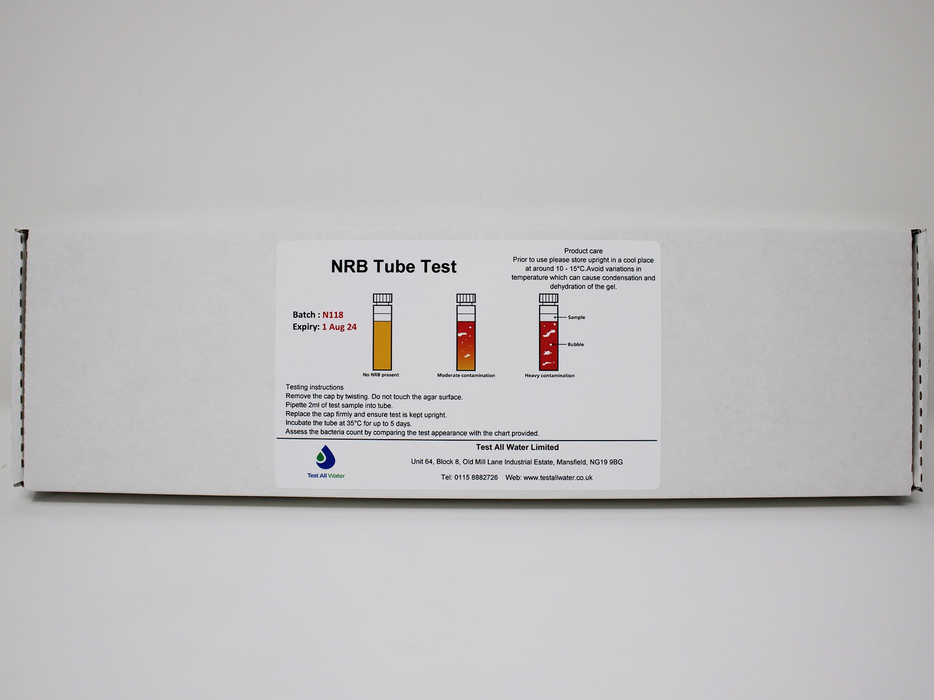 DTK NRB Tube Tests