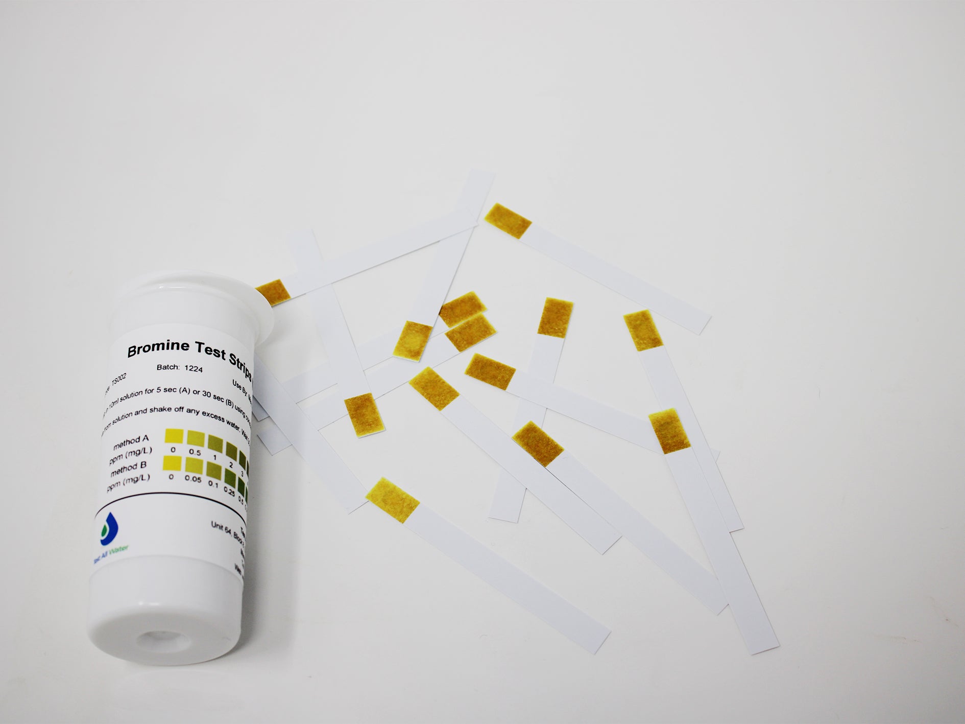 Bromine Test Strips [0-5ppm] (50Pk)