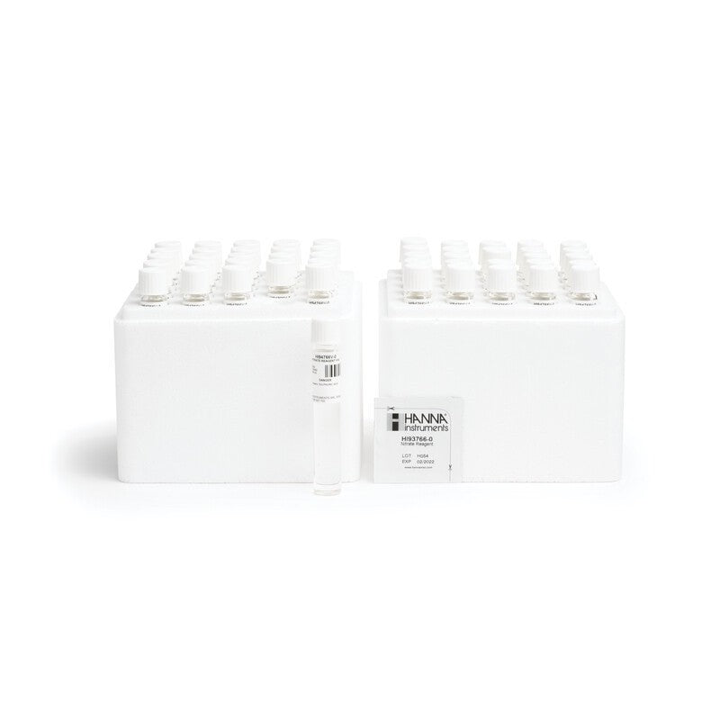 Hanna Instruments HI-94766-50 Nitrate Reagent, Chromotropic Acid Method with Bar Code