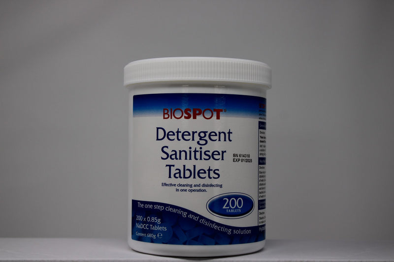 Biospot® Detergent Sanitiser Tablets