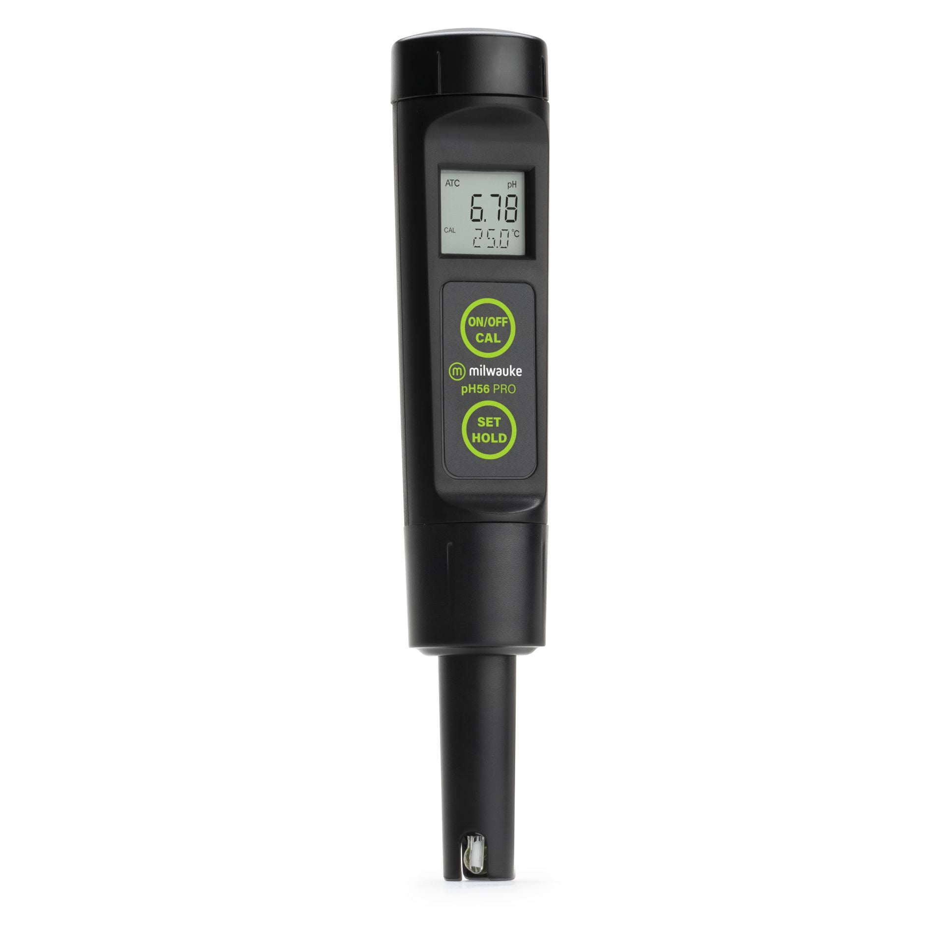 Milwaukee PH56 PRO Waterproof 2-in-1 pH/Temp Tester with Replaceable Probe