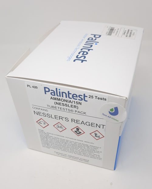 Palintest Ammonia Tubetests 0 - 15 mg/L N