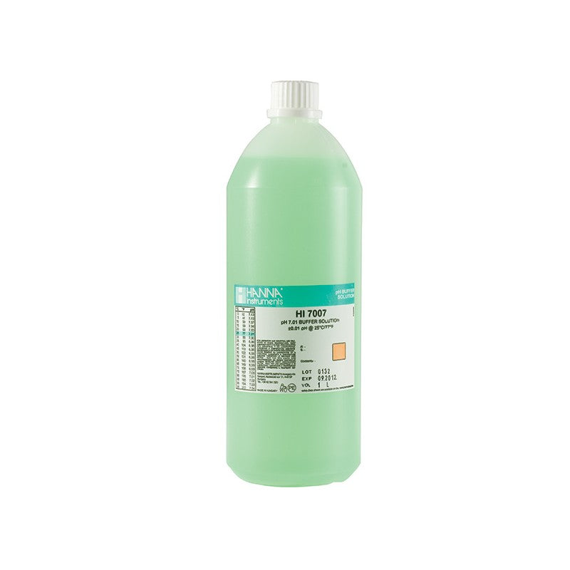Hanna Instruments HI-7007/1L pH 7.01 Buffer Solution, 1L bottle