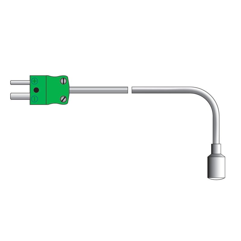 Plug-Mounted Ribbon Surface Temperature Probe