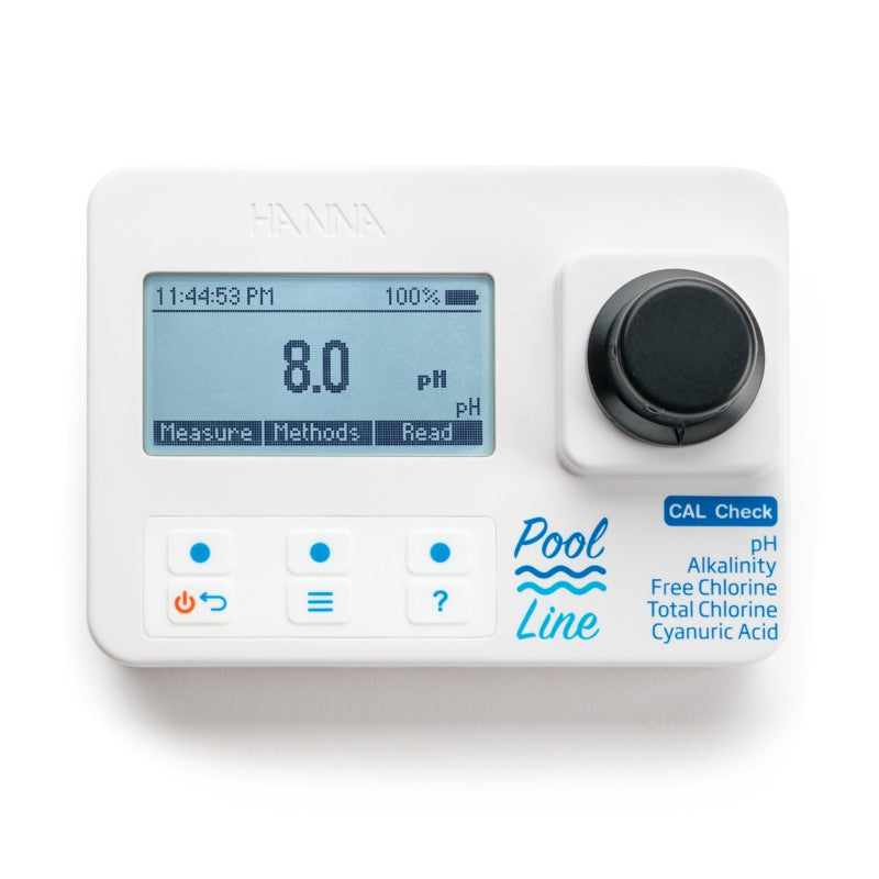Hanna Instruments POOL TEST 8 Professional Testing Kit for Pools and Hot Tubs