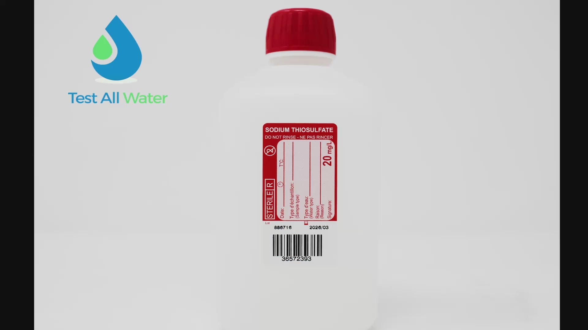 How to take a water sample 