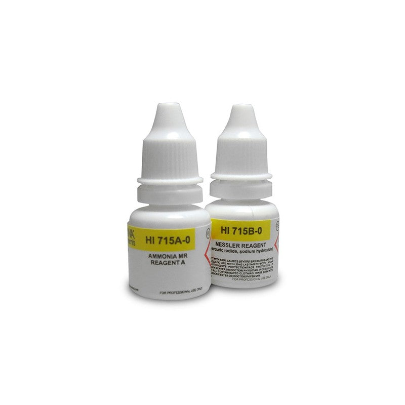 Hanna Instruments HI-715-25 Reagents for HI-715 Ammonia Medium Range Checker HC