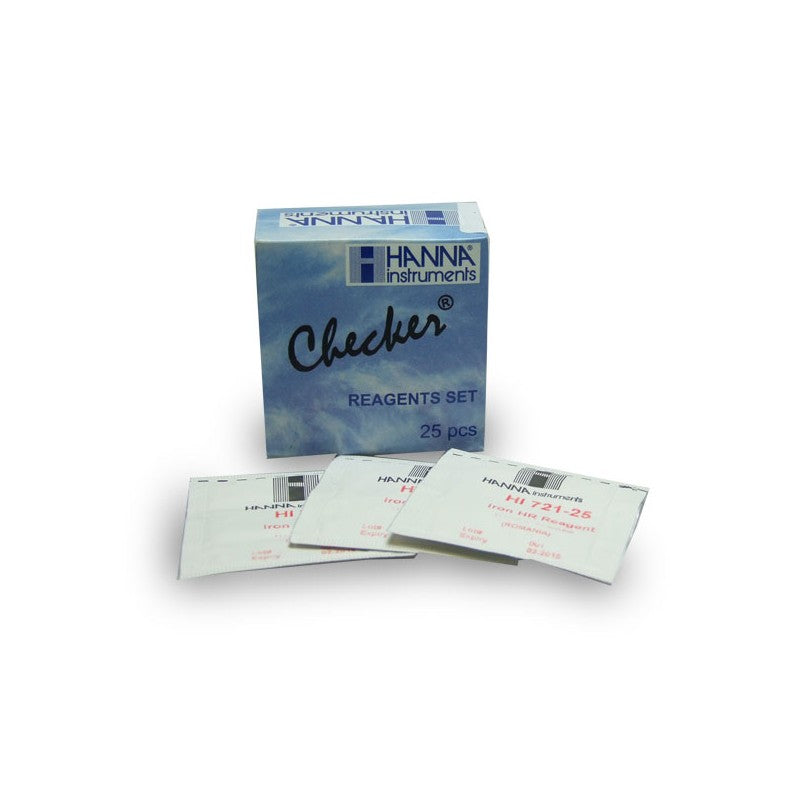 Hanna Instruments HI-721-25 Reagents for HI-721 Iron Pocket Checker