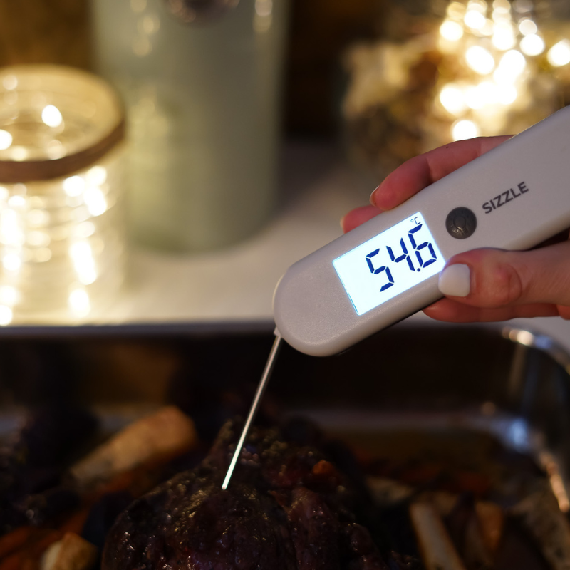 Sizzle | Waterproof Food Thermometer with Magnet