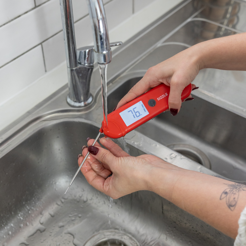 Sizzle | Waterproof Food Thermometer with Magnet