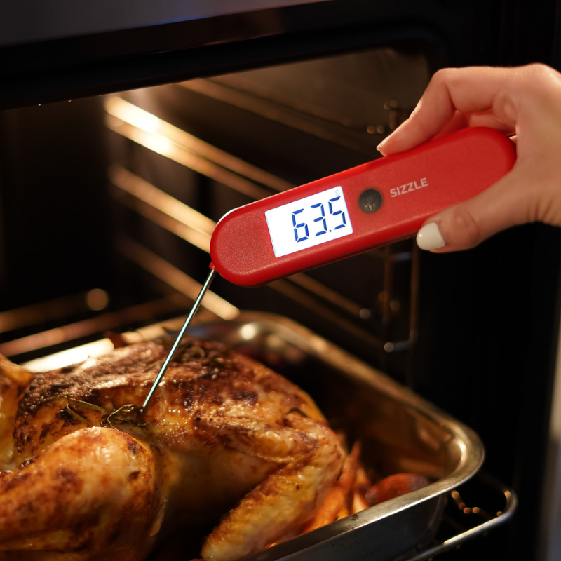 Sizzle | Waterproof Food Thermometer with Magnet