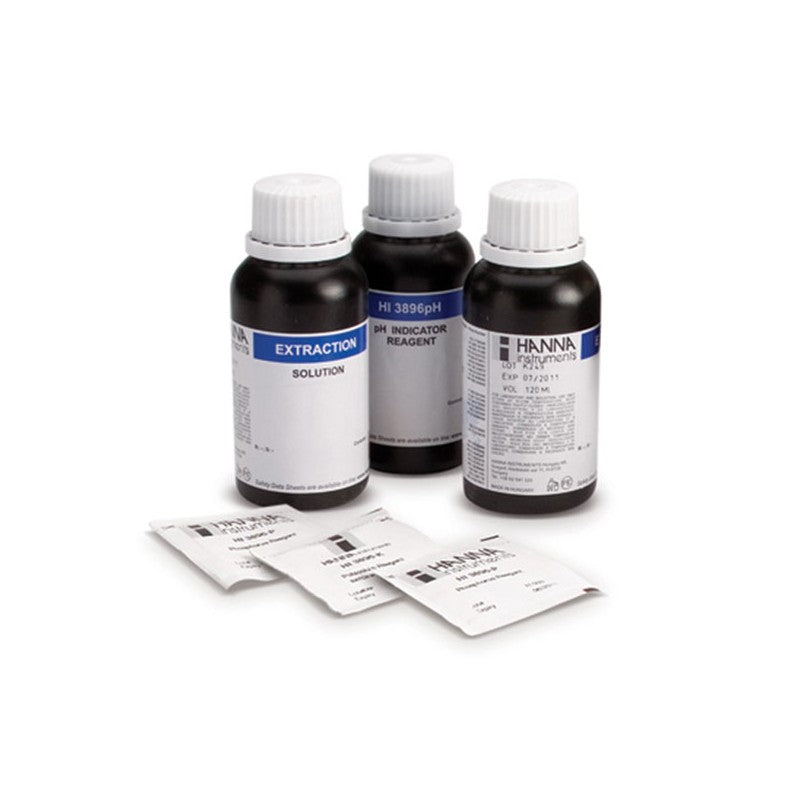 Hanna Instruments HI-3896-025 Soil analysis, Ned (Nitrogen), ascorbic acid (Phosphorus), tetraphenylborate (Potassium)
