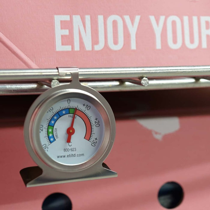 Stainless Steel Fridge Freezer Thermometer