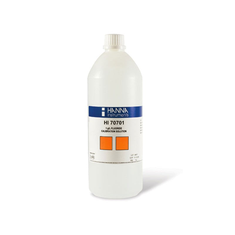 Hanna Instruments HI-70701/1L Fluoride Standard Solution at 1 g/L F-, 1 Litre