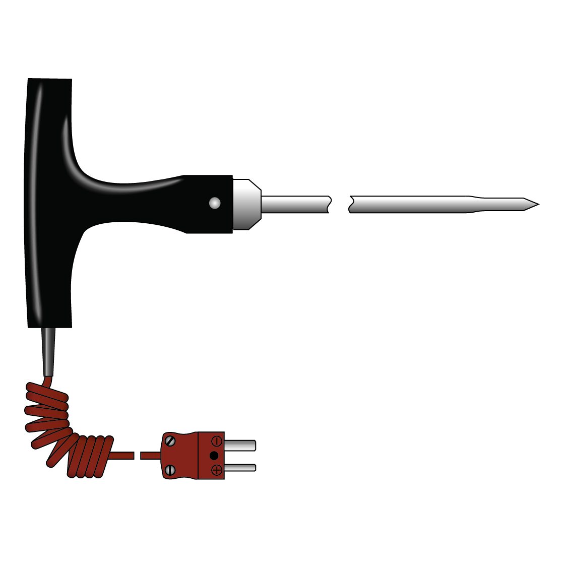 T-shaped Penetration Probe 300mm