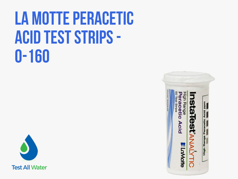 Lamotte Instatest Peracetic Acid Test Strips 0-160