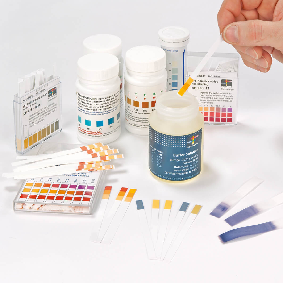 Lovibond Hydrogen Peroxide 0.05 – 100mg/l  H202 Test Strips