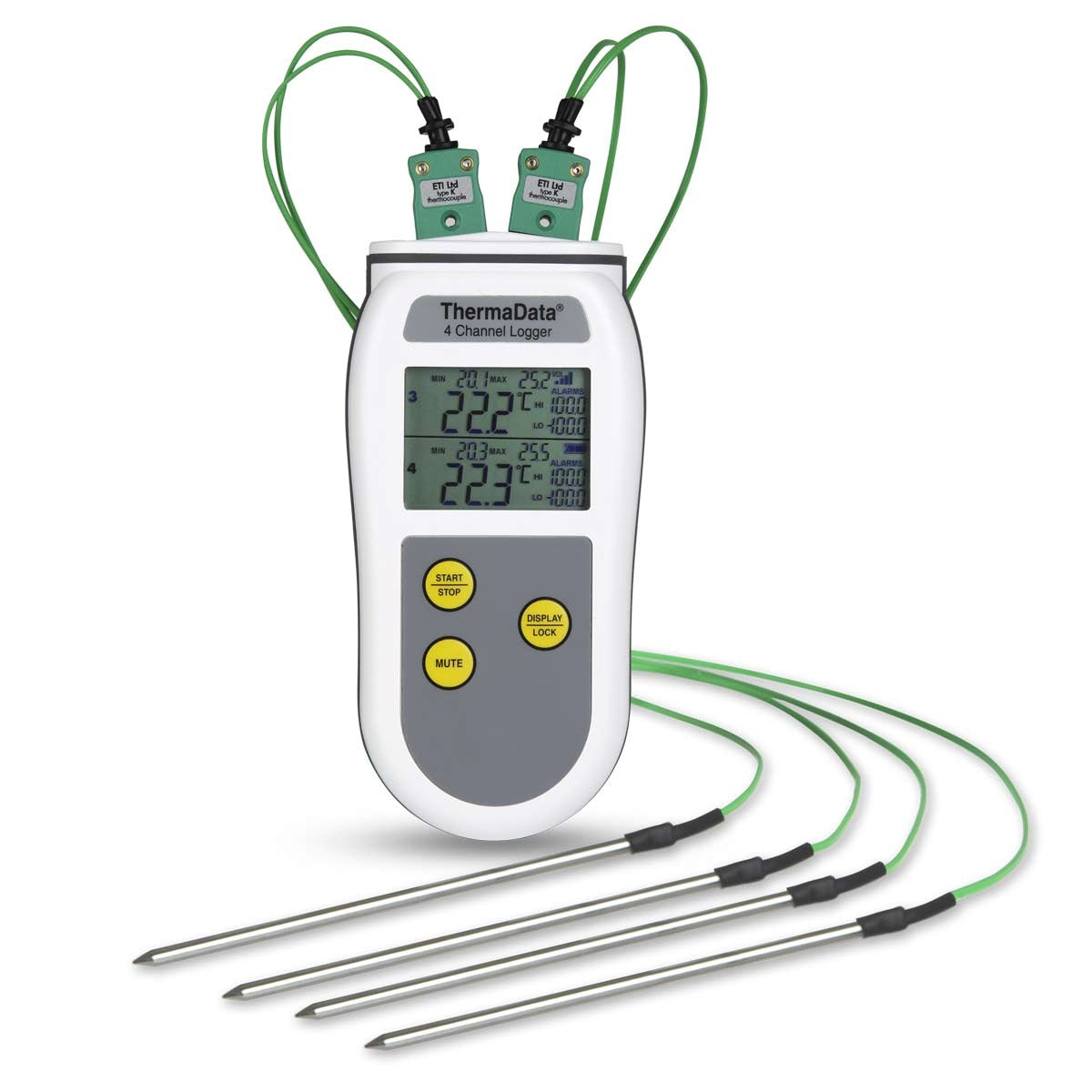 ThermaData® 4 Channel Data Logger