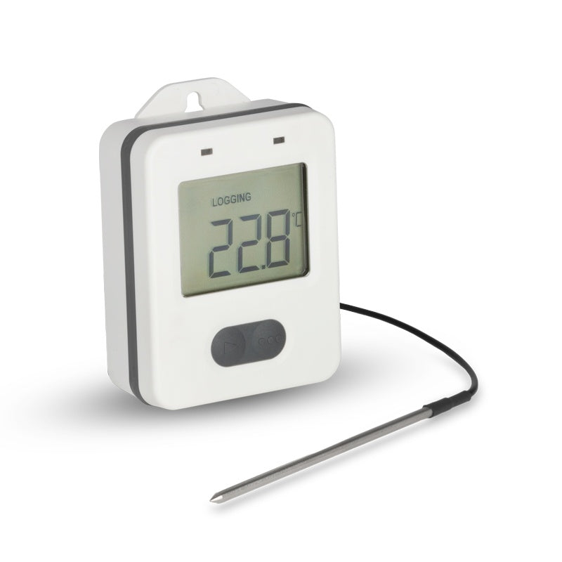 ThermaData® Thermistor Loggers | Probe or Room Sensor with external sensor