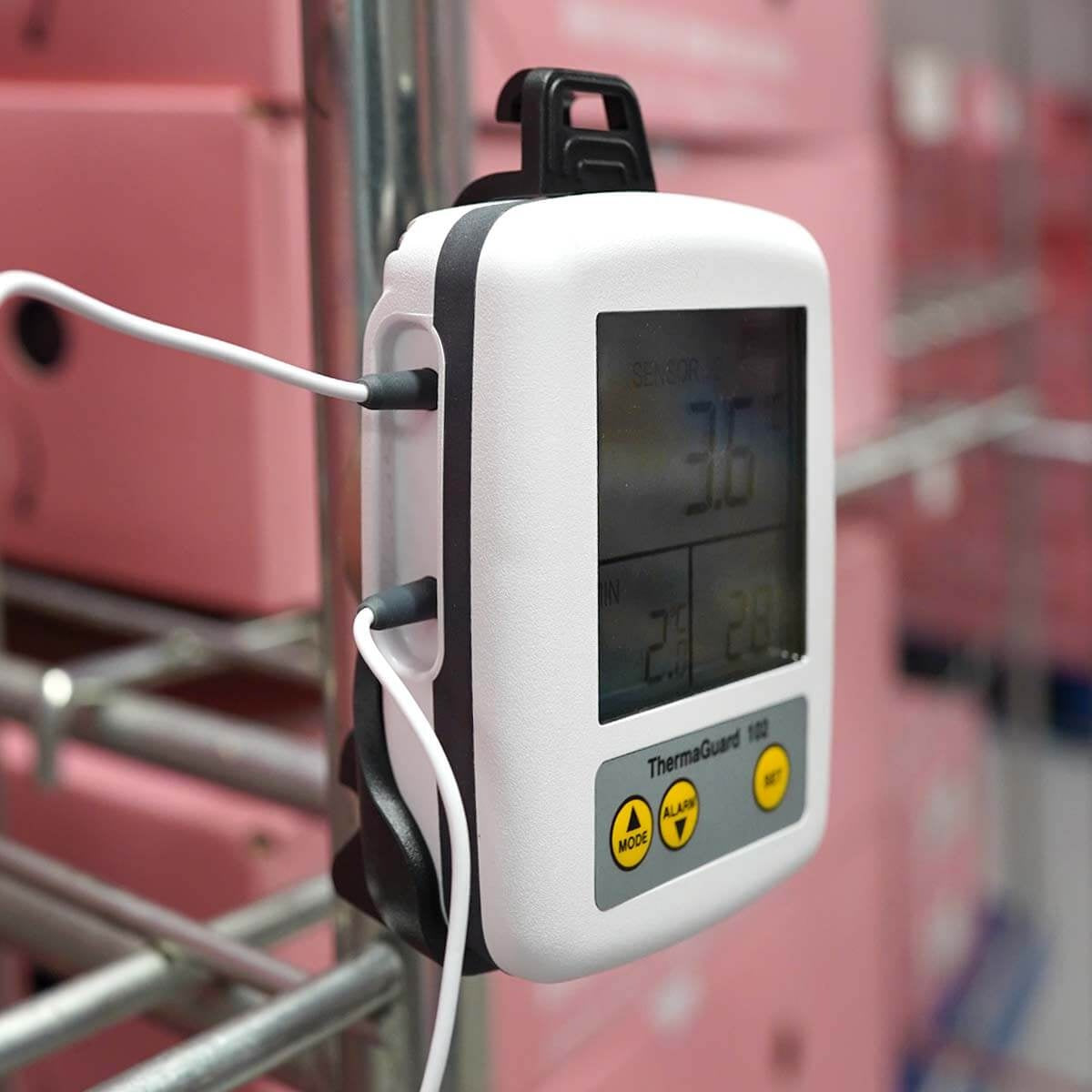 ThermaGuard Digital Fridge Freezer Alarm Thermometer