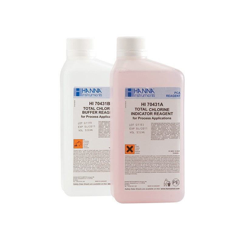 Hanna Instruments HI-70431 Total Chlorine reagent for PCA series, 500ml