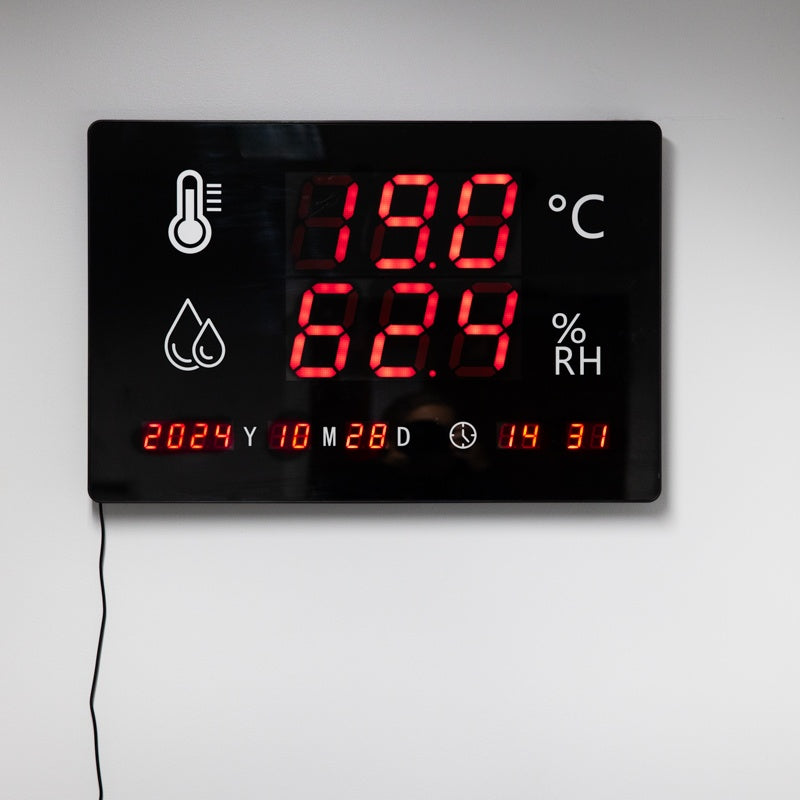 Wall Mounted Thermometer & Hygrometer